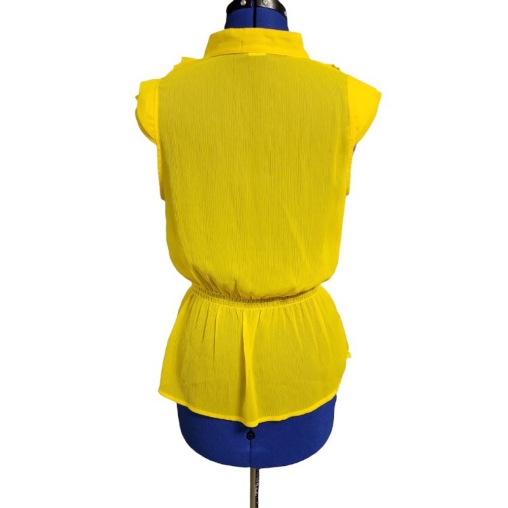 (W) Yellow Blouse From Seduction - Picture 2 of 5